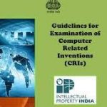 Revised Guidelines for Examination of Computer Related Inventions (CRIs)